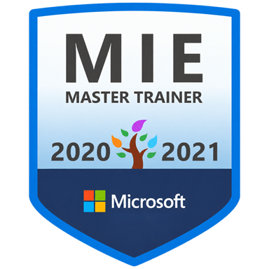 Microsoft MIE Master Trainer