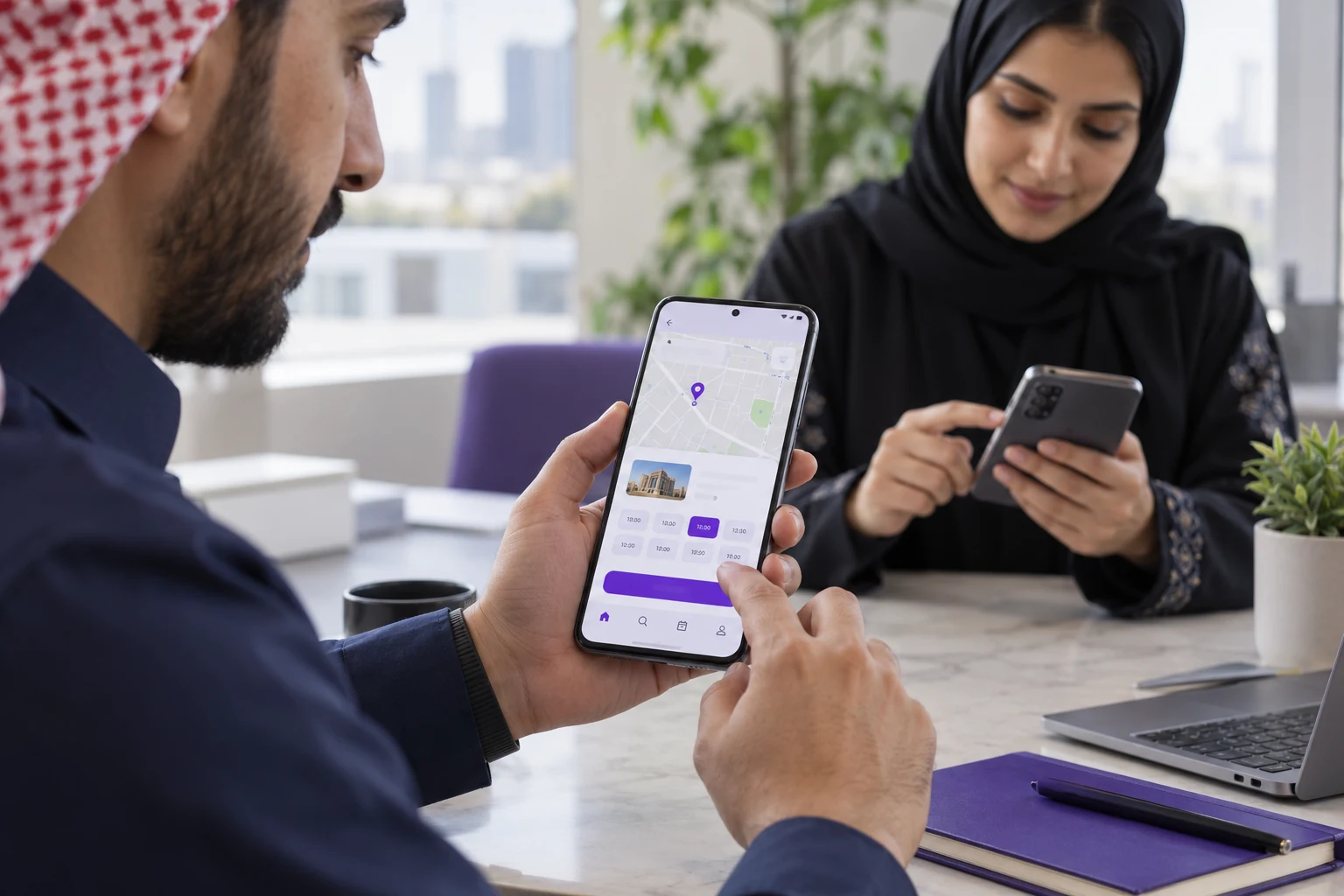 Essai d’une application mobile sur un téléphone Android