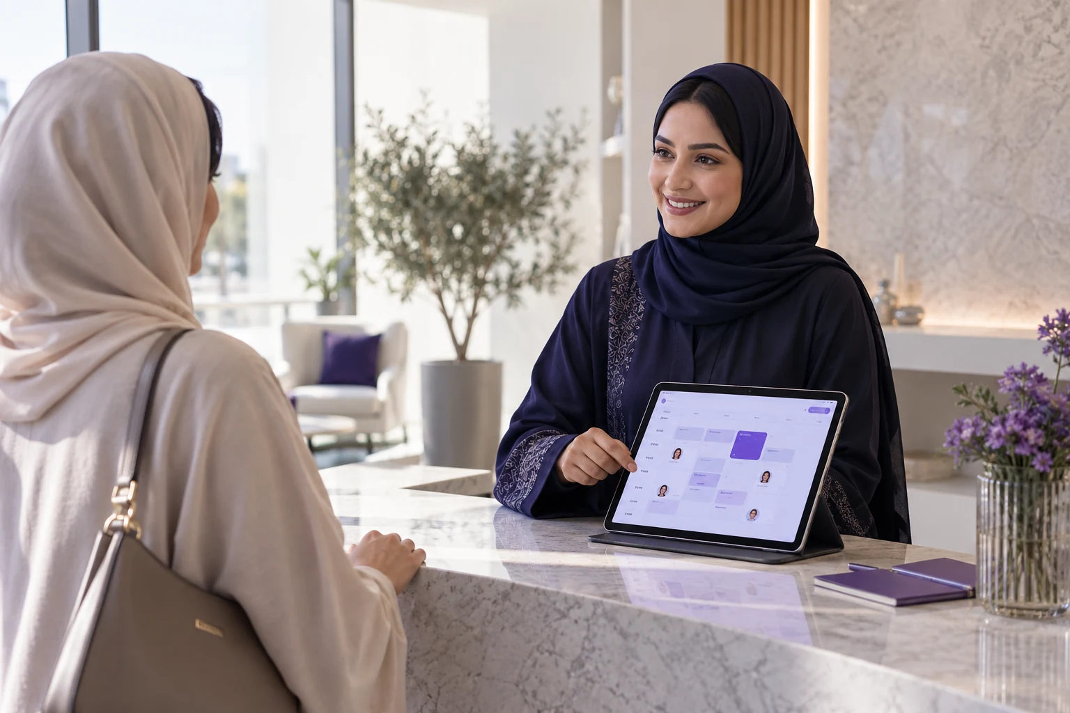 Organizing appointments and bookings through a digital system