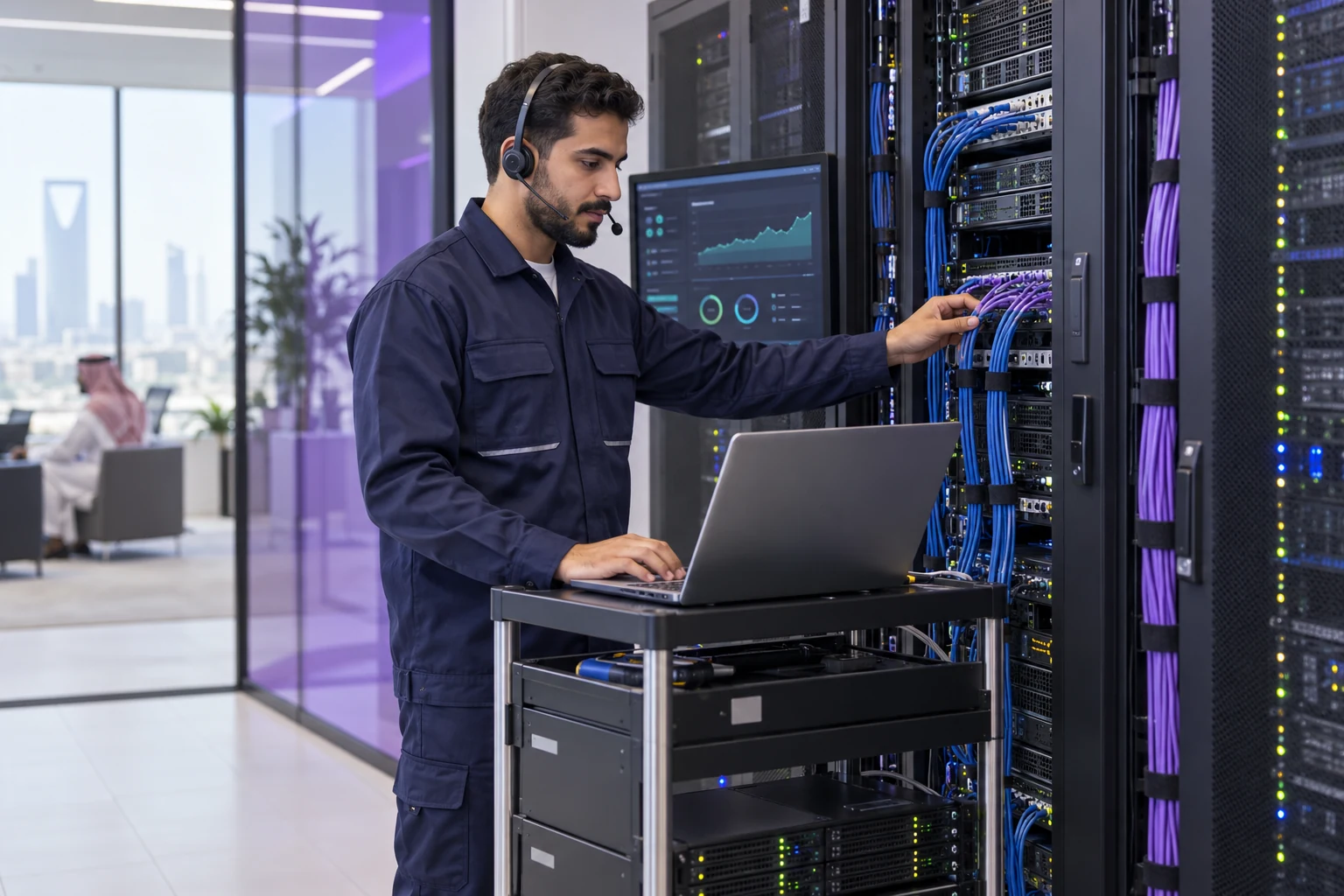 Monitoring website performance and resolving technical issues