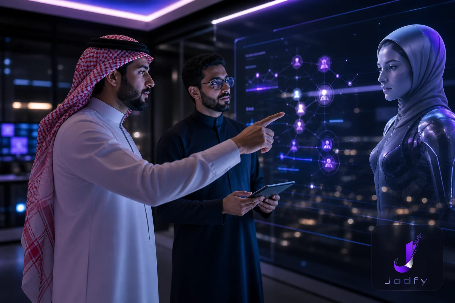 حلول وكلاء وموظفي الذكاء الاصطناعي من جودفاي